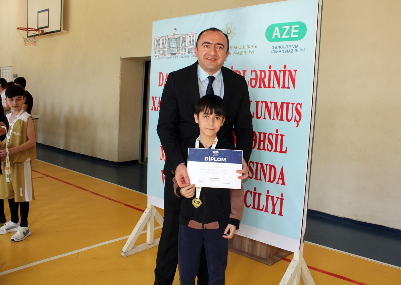 Daşkəsən şəhidlərinin xatirəsinə həsr olunan voleybol birinciliyi keçirildi - FOTOLAR